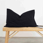 Linen Pillow Cases 100% French Natural Flax Soft Linen Envelope Pillowcases for Throw Pillows Soft and Durable All Season