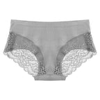 TrowBridge 3PCS/Set Women's Panties Exquisite Lace Underwear Sexy Lingerie Big Size Sweet Silk Satin Briefs Soft Cozy Underpants