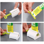Toothpaste Tube Squeezer Efficient and Hassle-Free Cosmetics Press Facial Cleanser Rolling Squeezing Dispenser