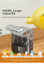 Automatic Dishwashing Machine Sensor Intelligent Hand Washing Machine Kitchen Hand Sanitizer Soap Dispenser