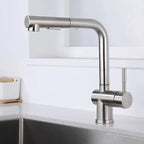 Hot Cold Touch on Kitchen Faucets Stainless Steel Pull Out Kitchen Sink Mixer Tap Black Smart Sensor Touch Kitchen Sink Faucet