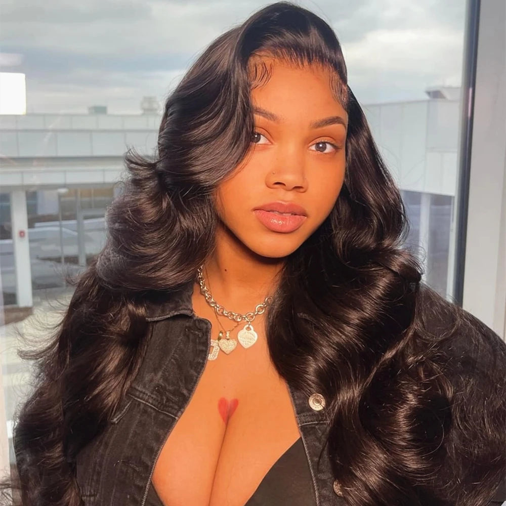 30 40 Inch 13x4 13x6 Hd Body Wave Lace Front Wigs Pre Plucked Loose Wave Lace Frontal Wig Water Wave Human Hair Wigs For Women