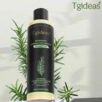 220ml Tgideas Organic Rosemary Hair Growth Shampoo Hydrolyzed Keratin Nourish Scalp Reduce Loss Unisex Shampoo Dry Fragile Hair