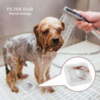 Shower Hair Catcher, Kitchen Sink Drain Protector, Silicone Drain Cover with Suction Cup, Strainers for Bathroom, Bathtub, Basin
