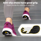 FitVille Wide Toe Box Shoes For Women Breathable Wide Fit Running Shoe Lightweight for Swollen Feet with Cushioned Relief Pain