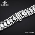 OUPINKE Original Stainless Steel Watchband for Men Watch Universal Watch Strap
