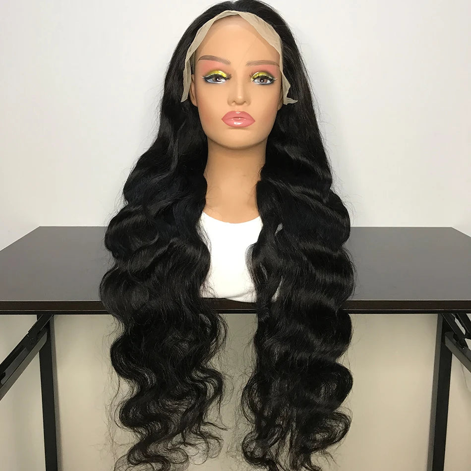 200% Real Density Body Wave ≥98% Human Hair Wigs 13x6 Hd Transparent Lace Front Wig 13x4 360 Lace Frontal Wig For Women 30 Inch