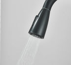 Matte Black 304 Stainless Steel kitchen Sinks Cold And Hot Water Mixer With Soap Dispenser And Cup Washer