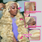 30 Inches 613 Lace Front Wig Human Hair 13x4 13x6 360 Body Wave Blonde Hd Lace Frontal Wigs for Women Pre Plucked With Baby Hair