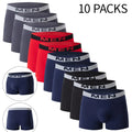 4/5/10Pcs Men's Fashionable Printed Multi-color Combination Underwear Shorts Youth Casual Sports Underwear Boxer Shorts Home Pan