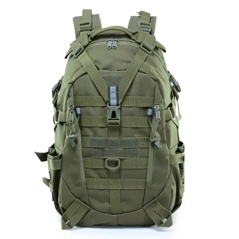 Outdoor Tactical Climbing Camping Backpack Travel Molle Hiking Hunting Trekking Rucksack Sports Crossbody Reflective Strip Bag