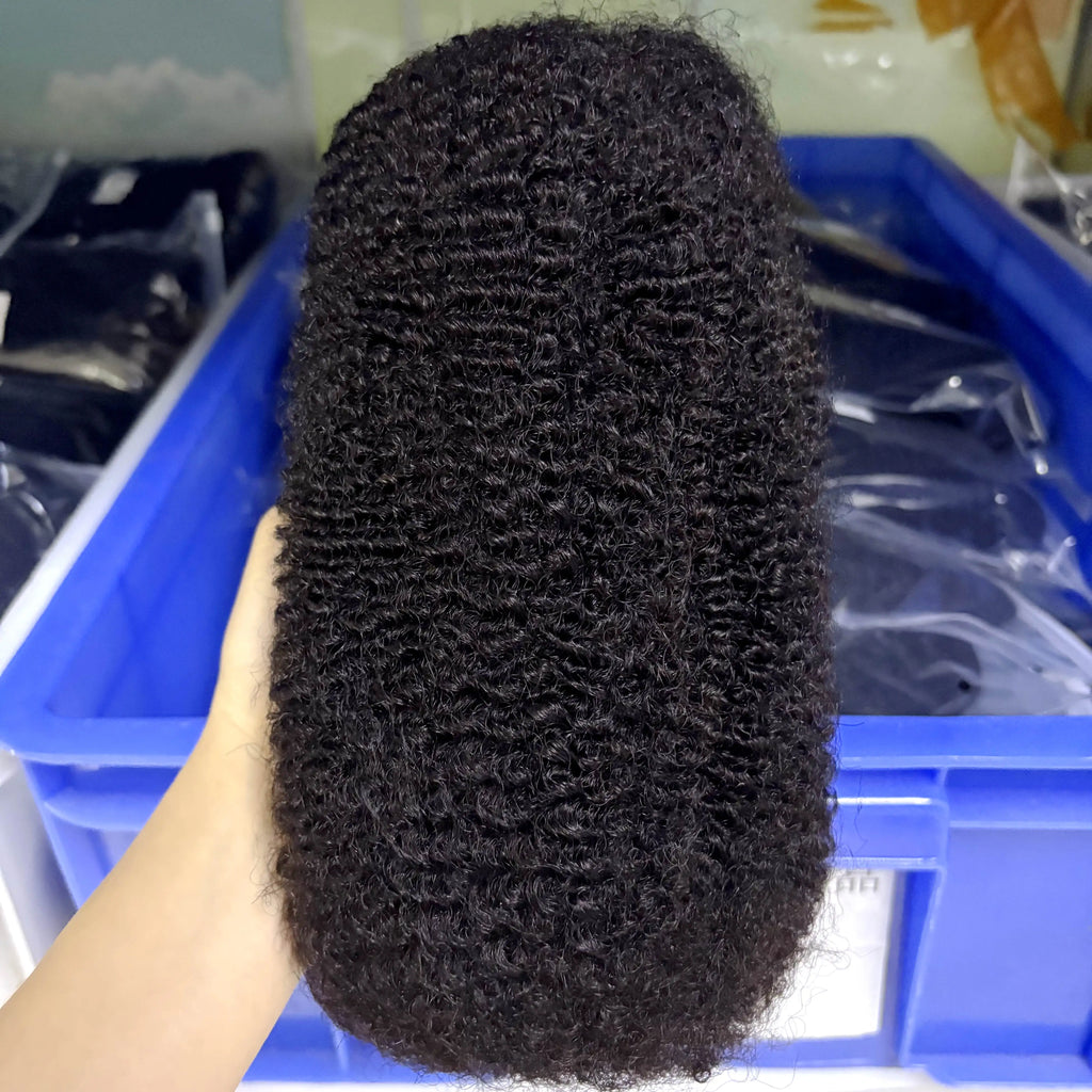 10-16Inch Natural 4C Afro Kinky Curly Bulk Human Hair Extensions No Weft Brazilian Remy Bulk for Locs Braiding Hair