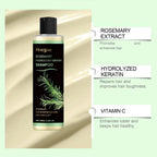 100ML Rosemary Hair Shampoo Volumizing and Thickening Strengthening and Oil Control Nourishes and Repairs Hair Oil Adds Volume