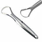 Halitosis Tongue Coating Tongue Scraper Stainless Steel Cleaning Remover Tongue Coated Brush Scraping Tongue Oral Hygiene Tools