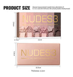 Eyeshadow Palette Long-Lasting Eye Makeup Rich Pigment Neutral Shades Blendable Color Matte Nudes Eyeshadow Palette Woman Makeup