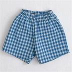 Fashion Plaid Shorts 2026 Summer Shorts For Boys And Girls Loose Casual All-match Shorts Toddler New Trendy Clothes Thin Pants