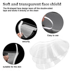 25/50 Pcs Eye Protection Hairdressing Mask Hairspray Isolate Haircut Tool Face Protecting Forehead Mask Face Shield Disposable