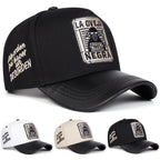 Unisex LA OVEJA NEGRA Letter Embroidery Baseball Caps Spring and Autumn Outdoor Adjustable Casual Hats Sunscreen Hat Sports Cap