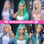 Blonde 613 Hd Lace Frontal Wig 13X6 Brazilian Straight Human Hair Wig 40 Inch Transparent Lace Frontal Wig For Women 250 Density