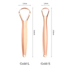 Stainless Steel Tongue 1pc Scraper Tongue Coating Cleaner TongueCoating Brush Cleaning Tongue Coating Removing Bad Breath OralCa
