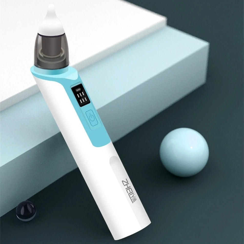 New Rechargeable Baby Nose Cleaner Silicone Adjustable Suction Child Nasal Aspirator Health Safety Convenient Low Noise