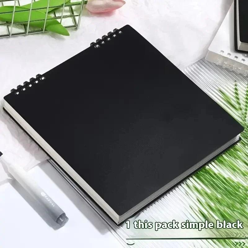 Grid Notepad B5 Sketch Book Notebooks Leaf Notebook Diary Flip Stationery Journal Writing Pads Office School Supplies
