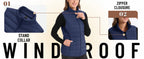 TACVASEN Puffer Padded Stand Collar Zip-up Vests Womens Warm Sleeveless Outdoor Waistcoats Quilted Lightweight Outwear Jackets