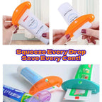 Toothpaste Tube Squeezer Efficient and Hassle-Free Cosmetics Press Facial Cleanser Rolling Squeezing Dispenser