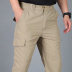 Summer Quick Dry Pants Men Tactical Cargo Trousers Outdoor Work Waterproof Cargo Trousers Multi-pocket Wear-Resistant Train Pant