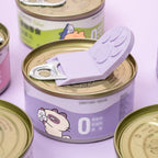 Cute Non-Slip Grip Cat Food Can Opener Easy-Clean Ergonomic Bottle Opener Cat Paw Plastic Canned Food Opener Cat Food Cans