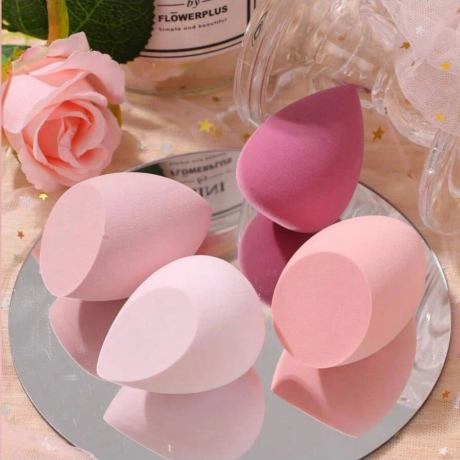 3/4/10  PCS  Makeup Sponge Blenders Blending Sponge Foundation Applicator Cosmetic Sponges makeup tools free shipping  wholesale