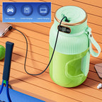 New Portable Juicer Cup Multifunctional Digital Display USB Fruit Mixers Juicers Electric Juicer Blender Fruit Juicer Cup Travel