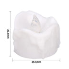 24/48pc Flameless Led Tea Lights with Timer 6 Hours On and 18 Hours Off in 24 Hours Cycle Automatically Flickering Candles Light