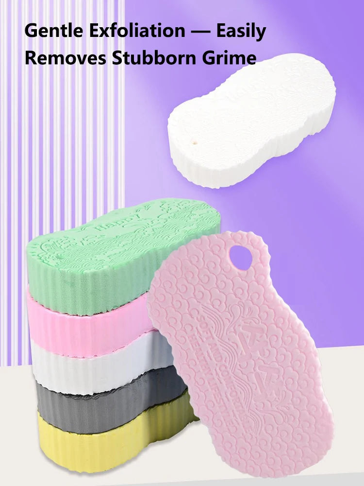 3D Magic Children Bath Sponge Body Exfoliating Dead Skin Sponge Massager Cleaning Shower Brushes Peeling Sponge Artifact