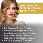 Collagen Hair Treatment Deep Repair Conditioning Argan Oil Hair Mask Essence for Dry Damaged Hair 200ml/500ml