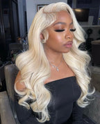 30 40 Inches Body Wave 613 Honey Blonde Lace Wig HD Transparent 13x4 Lace Front Human Hair Wigs Colored 13x6 Lace Frontal Wigs