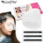 50/100pcs Disposable Shield Haircut Face Shield Eyes Protective Cover Shower Makeup Shields Masks Hairdress Tools Salon