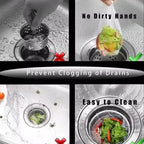 100/200 Disposable Kitchen Sink Filter Sewer Drain Anti-blocking Garbage Bag Pool Leak Mesh Bag Mesh Strainer Sink Garbage Net