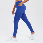 Women Yoga Pants with Pockets Butt Lifting Tummy Control Sports Leggings High Waist Fitness Tights Gym Clothing Sportswer
