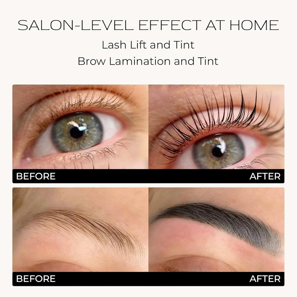 Libeauty Lash Lift and Tint Kit Brow Lamination Eyelash Lifting Perming Lashes Dye Eyes For Voluminous Lashes and Brow Home Use
