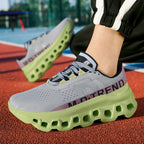 2025Male Cushioning Sneakers NonSlip Casual Sports Shoes Lightweight Men's Walking Running Shoes Hhollow Design Large Size 39-45