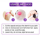 Mix Hair Vitamin Capsule Fast Repairing Maltreated Frizzy Hair Silky Moisturizing Hair Oil  Nourishing Keratin Complex Serum Oil