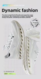 Men High Performance Running Shoes Light Cushion Marathon Ready Eco Breathable Mesh Non Slip Daily Outdoor Walking Sneakers