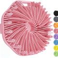 1pc Soft Silicone Exfoliating Brush Cleanser Manual Body Cleansing Scrubber Shower Gentle Massage Bath Brush Bathroom Accessorie