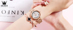OLEVS 5608 Women Fashion Watch Stainless Steel Calendar Night Light Watch Original Brand Elegant Women Quartz Watch Reloj Mujer