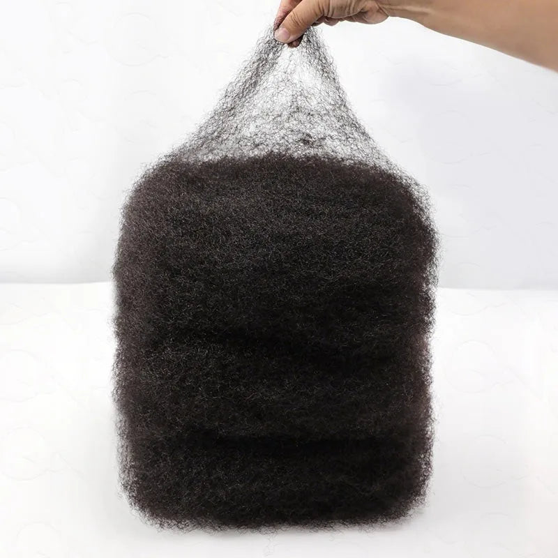Black Pearl Top QVR Peruvian Kinky Curly Mini Twist Hair 50G/pc Afro Kinky Bulk Human Hair for Braiding 100% Remy Hair Bundles
