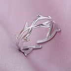 Simple Geometry Fashion Stainless Steel Open Rings For Women Men Accessories Silver Color Heart Sun Round Blank Base DIY Anillos