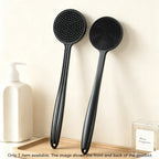 4-in-1 Multifunctional Cleaning Brush Silicone Shower Brush Set with Long Handle Massage Brush Bath Products And Tools