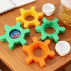 Rotating Bottle Opener Multi-function Bottle Cap Opener Easy Open Home Creative Bottle Opener for Elderly Seniors Weak Hands