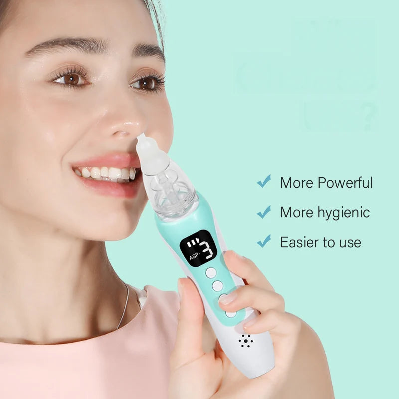 2026 New Pattern Baby Electric Nasal Aspirator Charging Version Newborn Baby Nasal Aspirator Suck Out Prevent Nasal Congestion